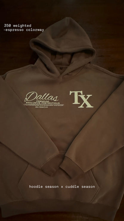 Dallas Espresso Hoodie