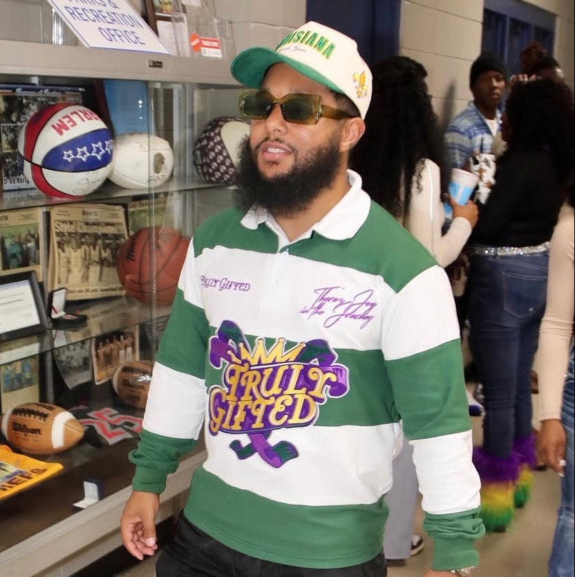 Louisiana Premium Snapback (Mardi Gras inspired)