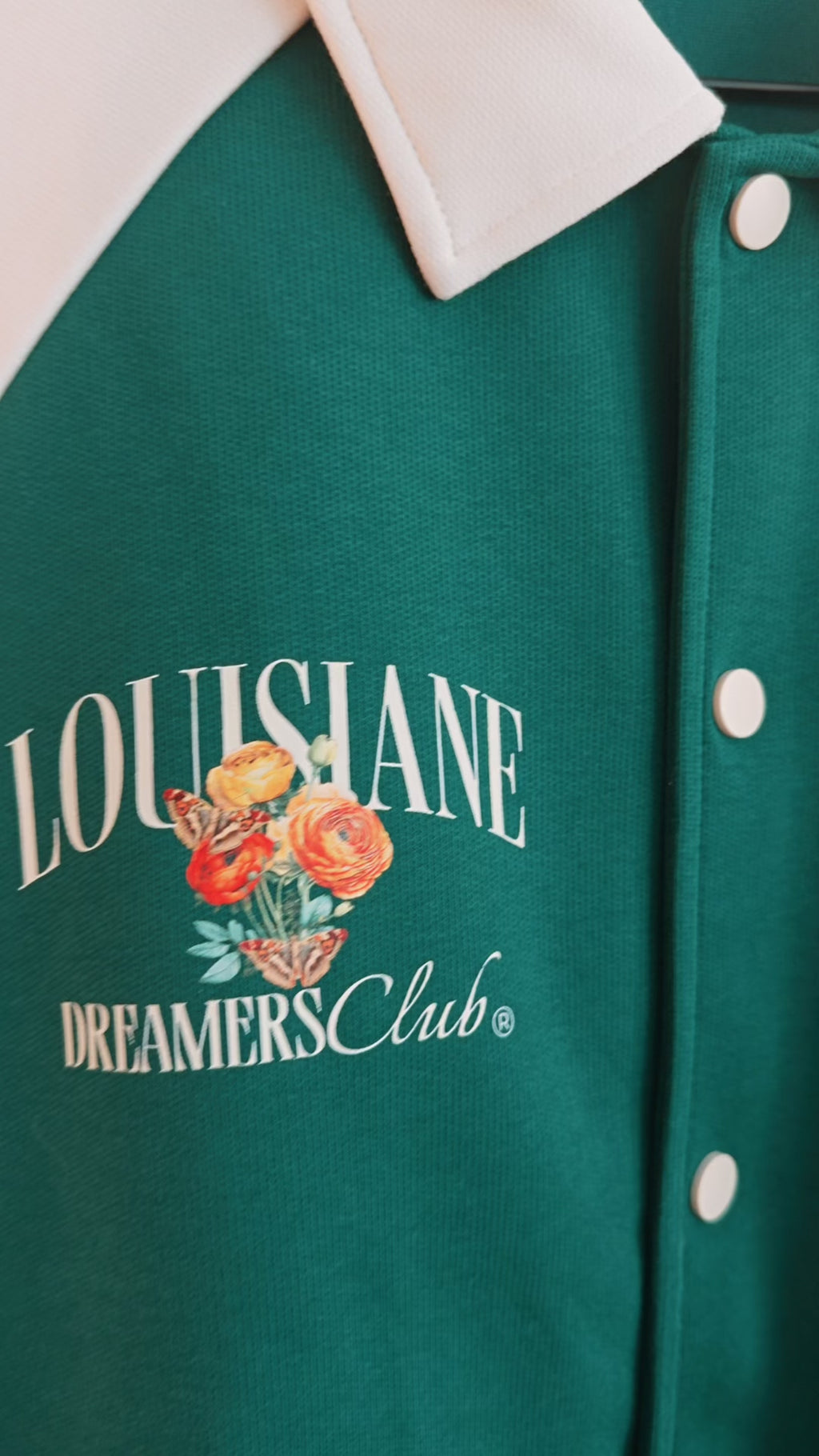Louisiane Baseball Jacket