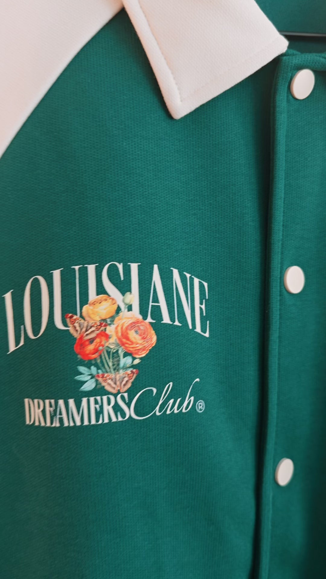 Louisiane Baseball Jacket